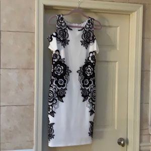 Joseph Ribkoff “cold shoulder” dress